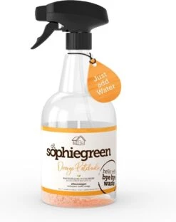 SophieGreen Full House Pakket: Allesreiniger + Keukenreiniger + Badkamerreinger + Sopje Allesreiniger 100g -Schoonmaakmiddelen Winkel 951x1200 1