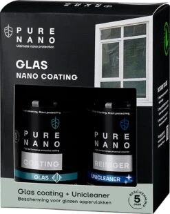 PURE NANO Glas - Nano Coating Voor 5 Jaar Heldere Ramen Met Minder Schoonmaakwerk - 250 Ml -Schoonmaakmiddelen Winkel 956x1200 1