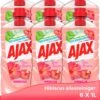 Ajax® Ajax Allesreiniger Fête Des Fleurs Hibiscus 6 X 1L - Voordeelverpakking -Schoonmaakmiddelen Winkel 960x1200