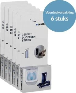 Geberit DuoFresh Sticks - 48 Stuks - Voordeelverpakking - Toilet/WC Blokjes Inbouwreservoir -Schoonmaakmiddelen Winkel 978x1200